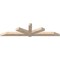 Ekena Millwork Kennewick Smooth Timber Gable Bracket, Douglas Fir, 108"W x 27"H x 5 1/2"D x 5 1/2"F, 6/12 Pitch GBW108X27X0606KEN00SDF - alternate 3
